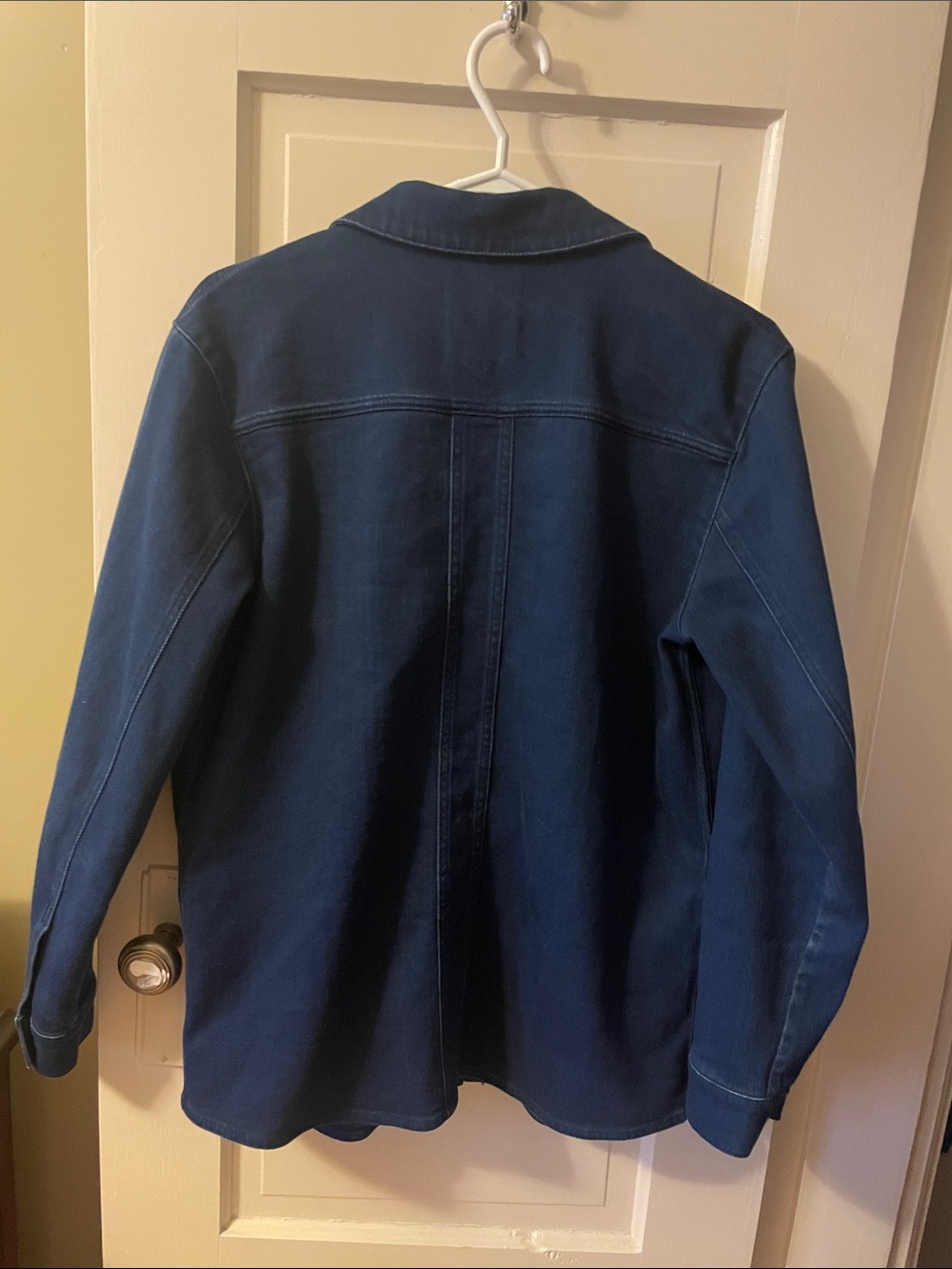 Sezane Indigo Denim Will Jacket - Women - Picture 4 of 7